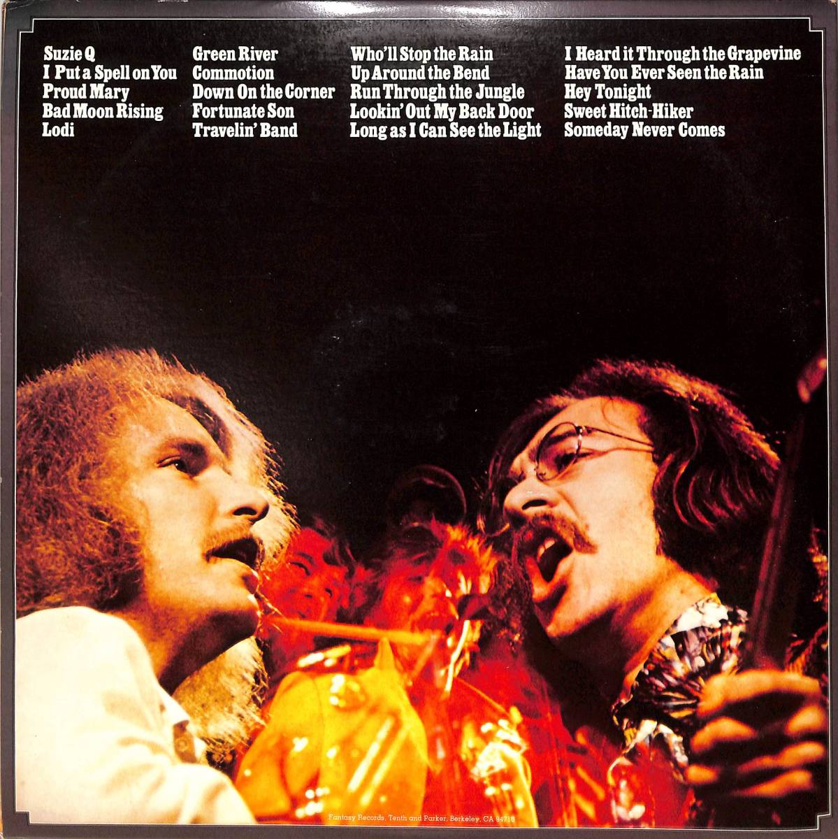 A00576666/LP2枚組/Creedence Clearwater Revival Featuring John Fogerty「Chronicle - The 20 Greatest Hits（1976年・CCR-2）」_画像2