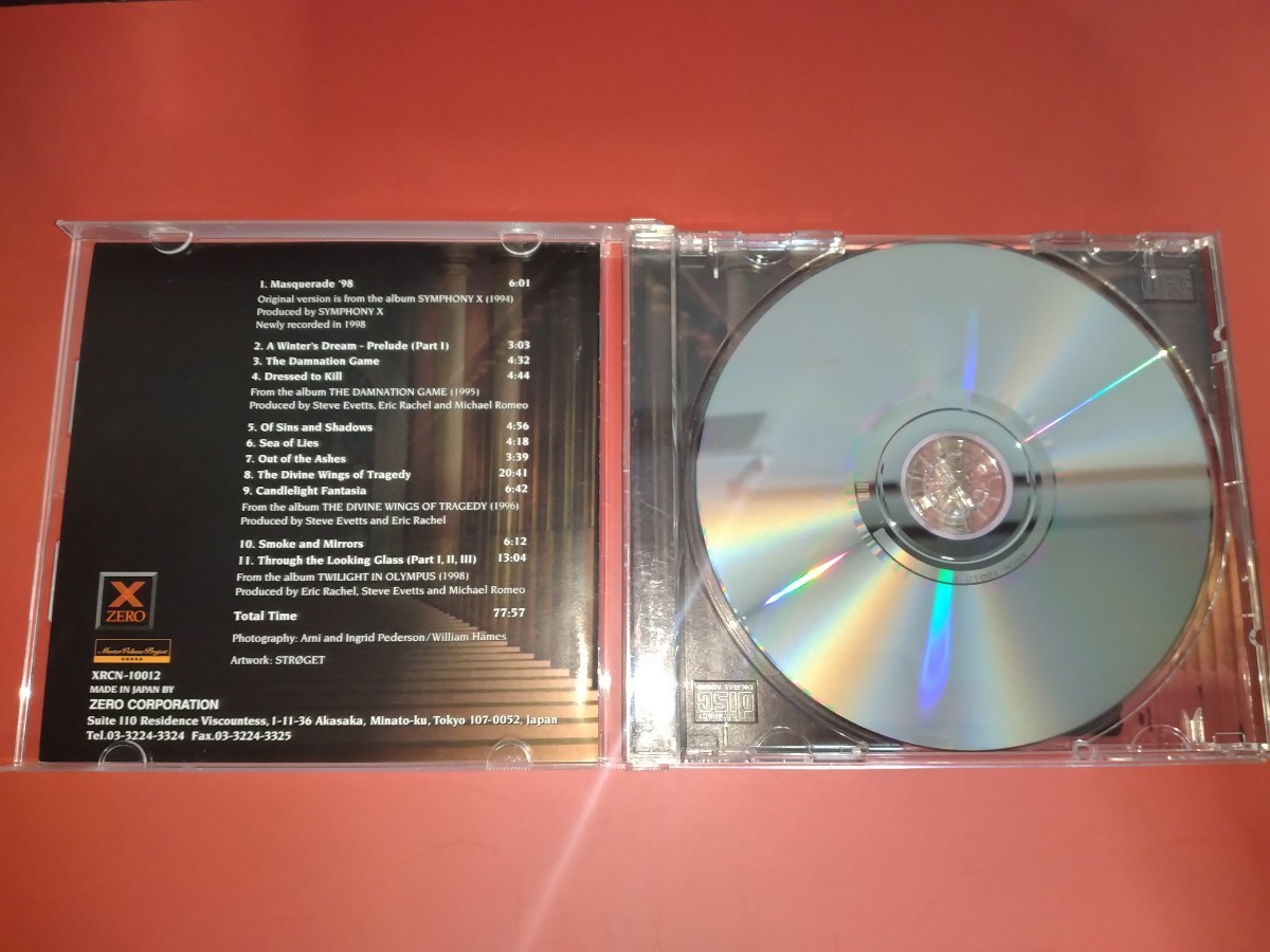 Ｓhmphony Ｘ Ｐrelude to the -Millennium Ｅssentials of Ｓhmphony-中古CD メタルCD　プログレッシブメタル　マイケルロメオ_画像3