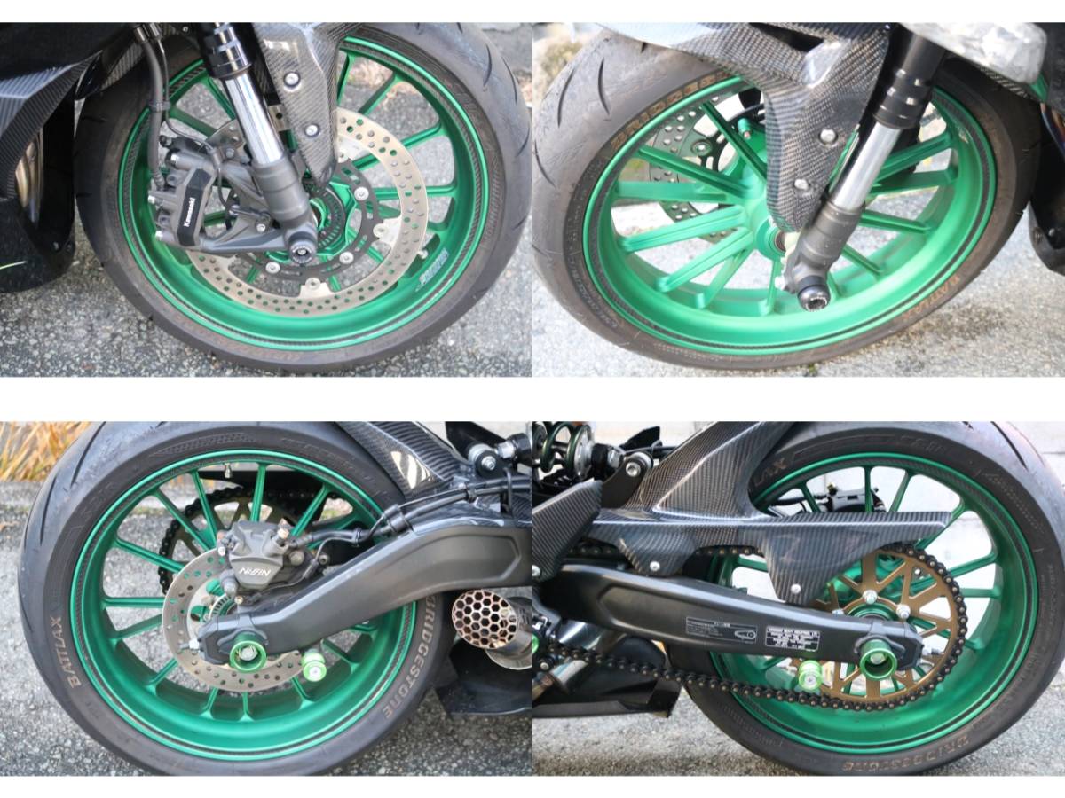 3800km степени полный custom 180 шина Gale Speed широкий колесо модель S ZX-25R SPtadao muffler YSS задняя подвеска ZX25R