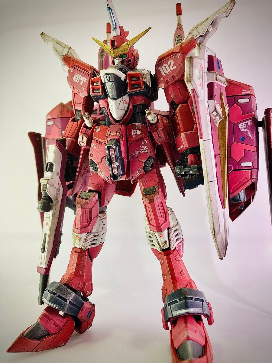 RG ジャスティスガンダム 部分塗装済完成品|Yahoo!フリマ(旧 RG ジャスティスガンダム 部分塗装済完成品|Yahoo!フリマ(旧