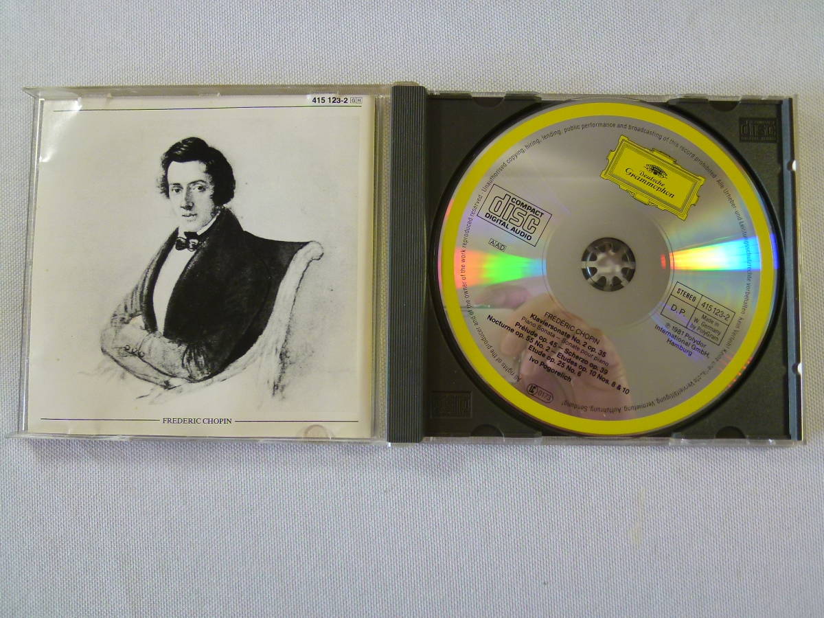 Chopin Recital ショパン・リサイタル - ピアノ・ソナタ No.2 前奏曲 Op.45 スケルツォ Op.39 / Ivo Pogorelich イーヴォ・ポゴレリチ_画像3