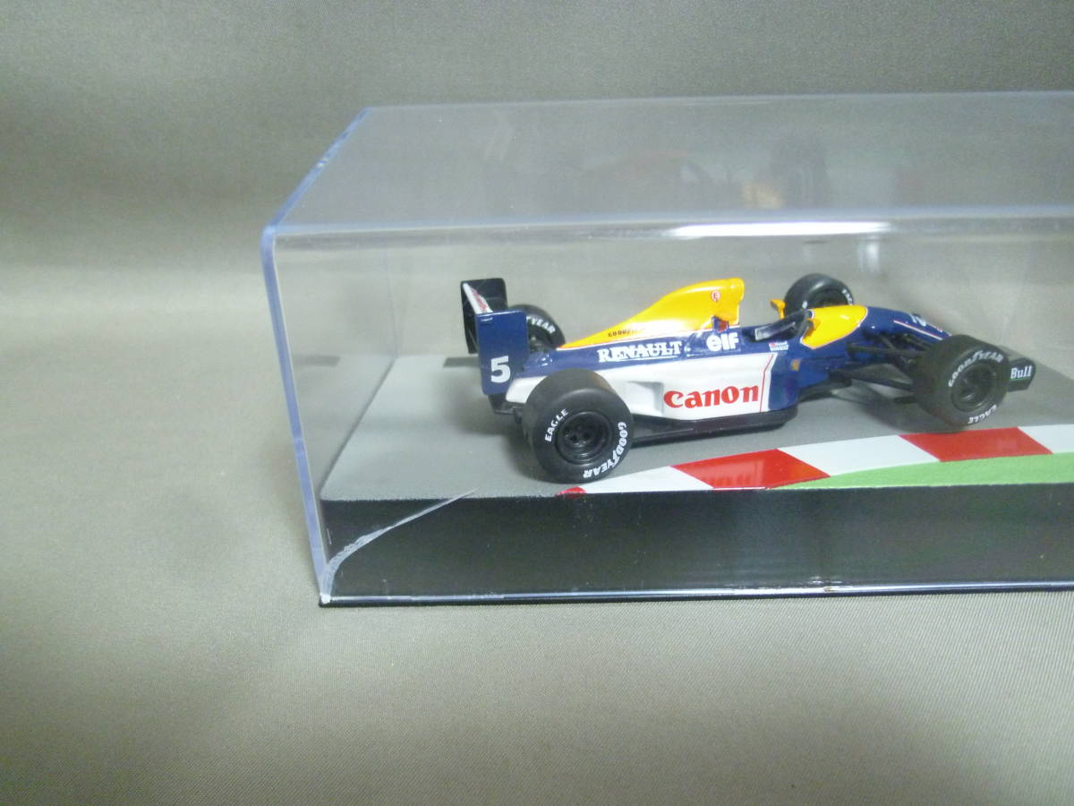 デアゴスティーニ 1/43 ウィリアムズ ルノー FW14B N.マンセル 1992 F1マシンコレクション_画像4
