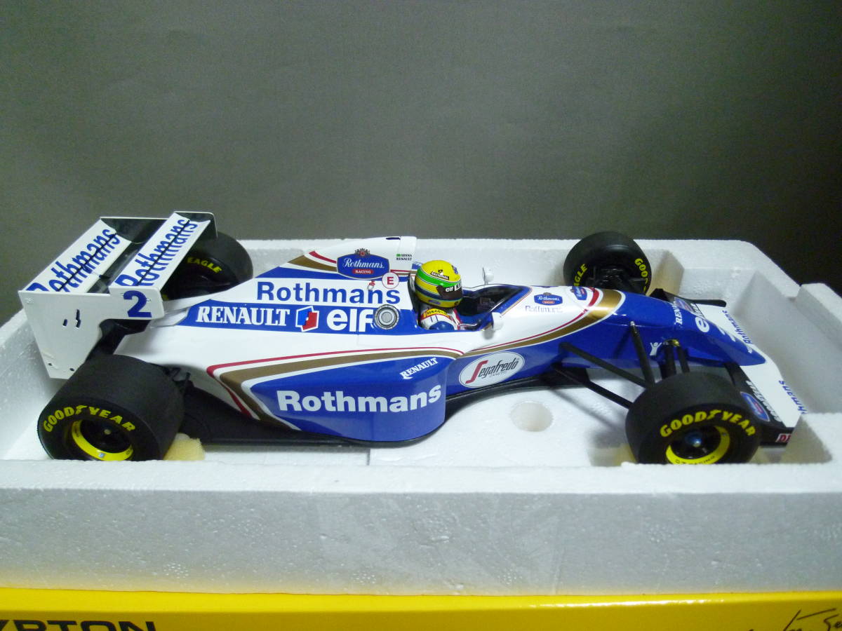 PMA 1/18 ウィリアムズ ルノー FW16 A.セナ パシフィックGP メゾネットウイング仕様 1994_画像4