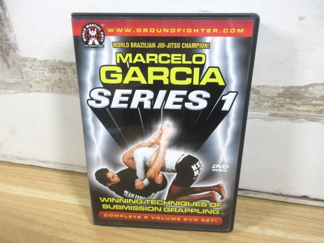 2A3-3「DVD MARCELO GARCIA SERIES 1」ブラジリアン柔術 マルセロ・ガッシア 教則DVD 再生未確認 現状品
