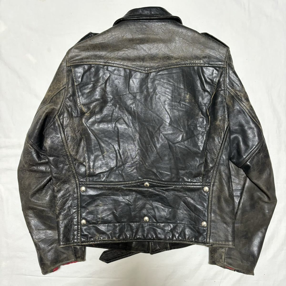 60s Searsレザー ライダース Dポケット ビンテージ / シアーズ D 60s Searsレザー ライダース Dポケット ビンテージ / シアーズ D