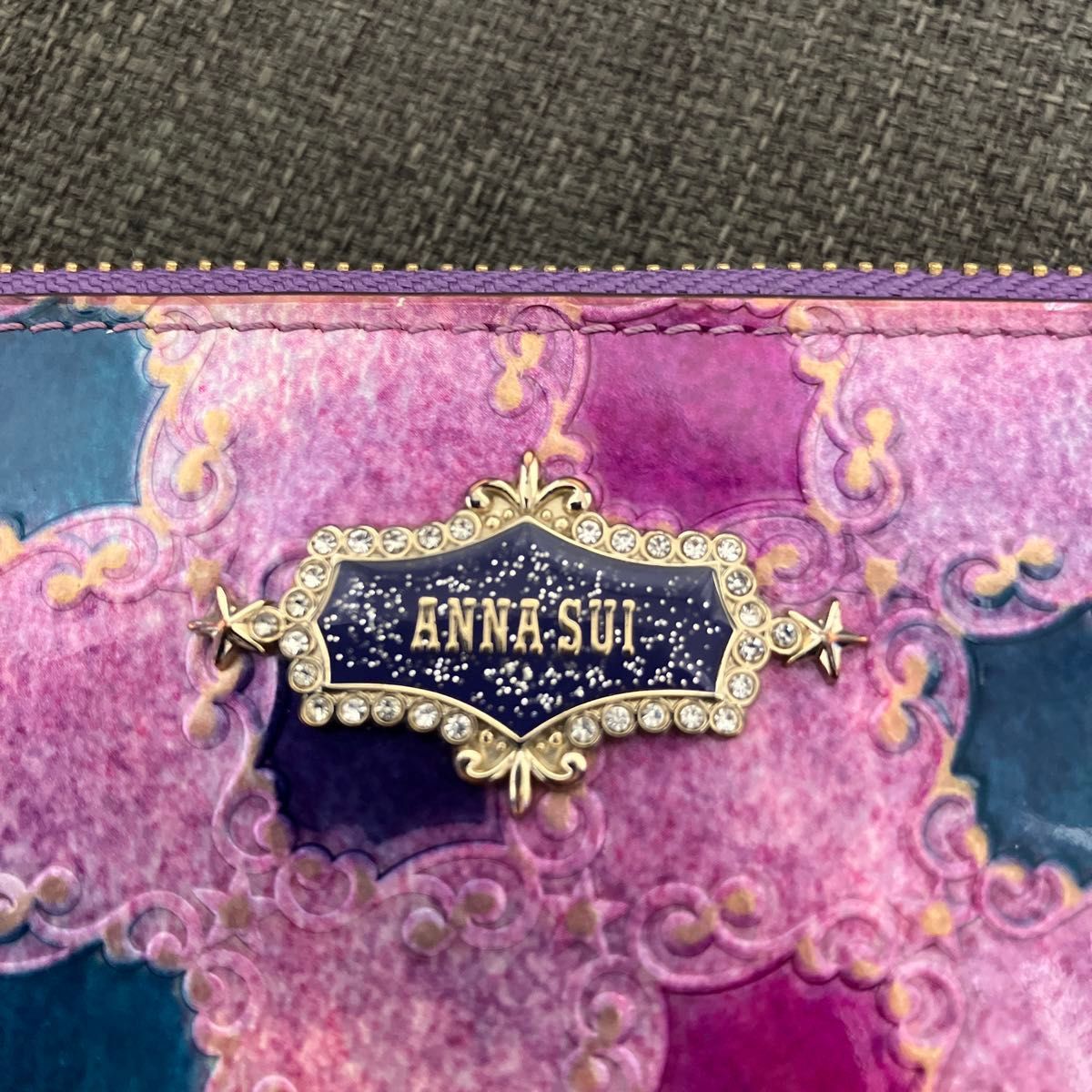 ANNA SUI 長財布　パープル