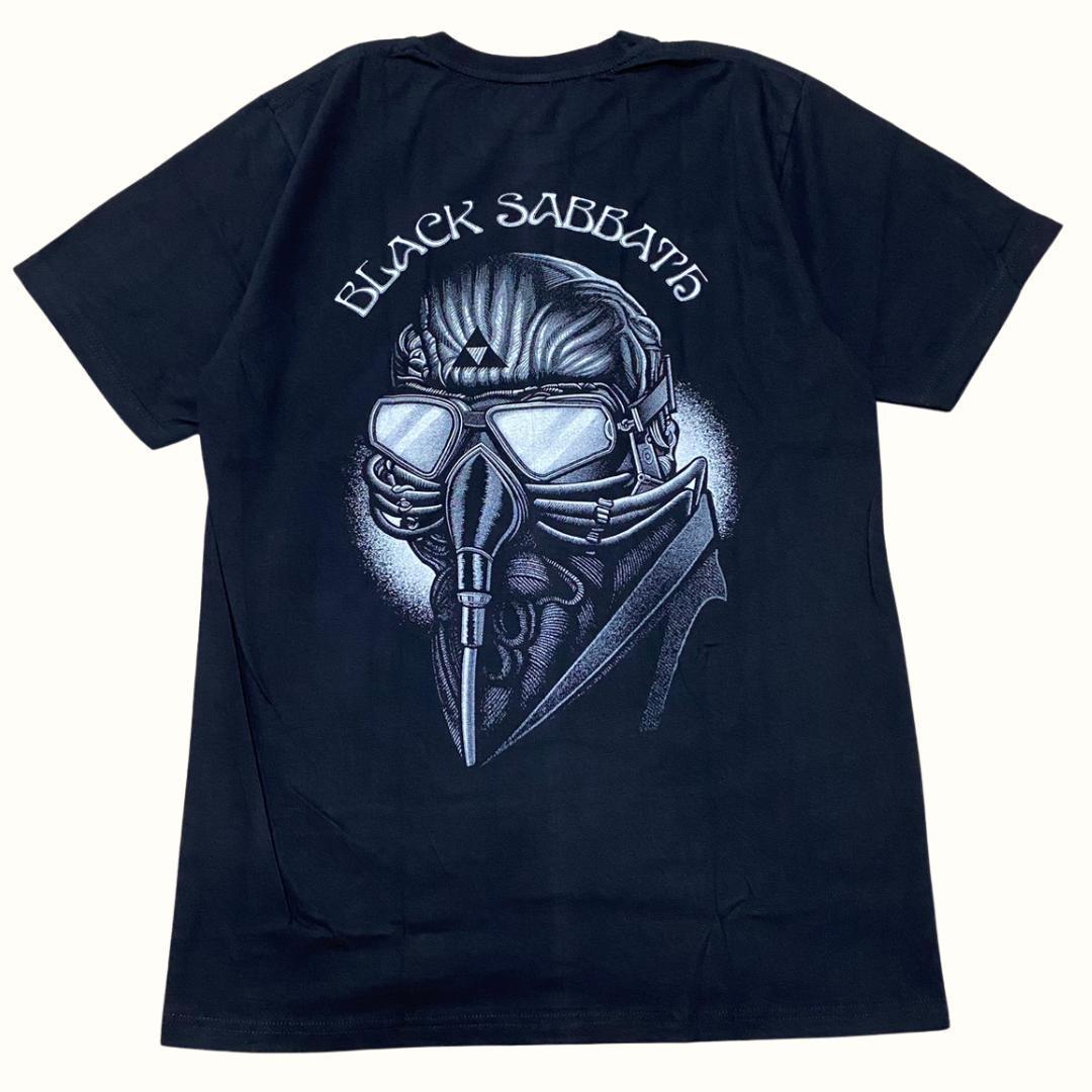 ★新品未使用★ブラック・サバス BLACK SABBATH バンドTシャツ 半袖 ロックTシャツ コットン プリント ブラック 黒 Lサイズ 2367_画像7