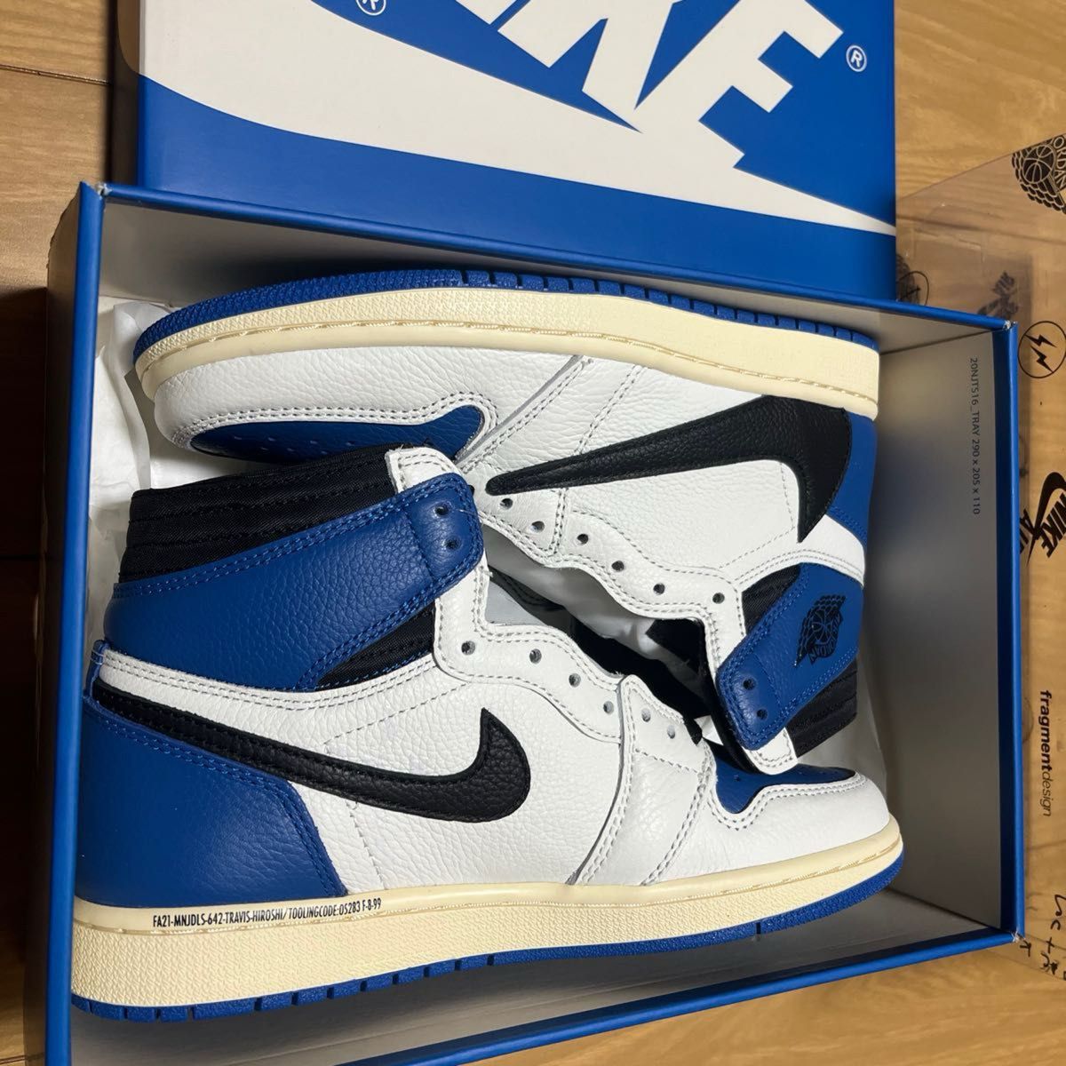 TravisScott×Fragment×AJ1High  トラヴィス　トラフグ　フラグメント