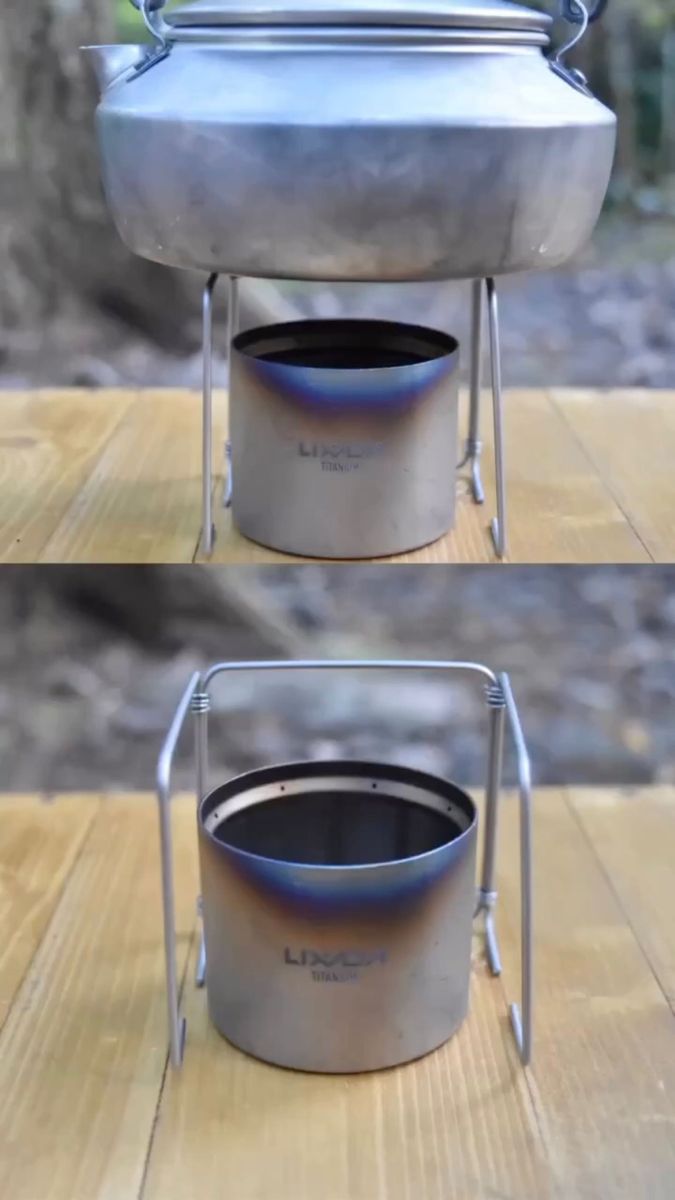【純チタン製】チタン五徳 TG-3P 超軽量 アルコールストーブ用