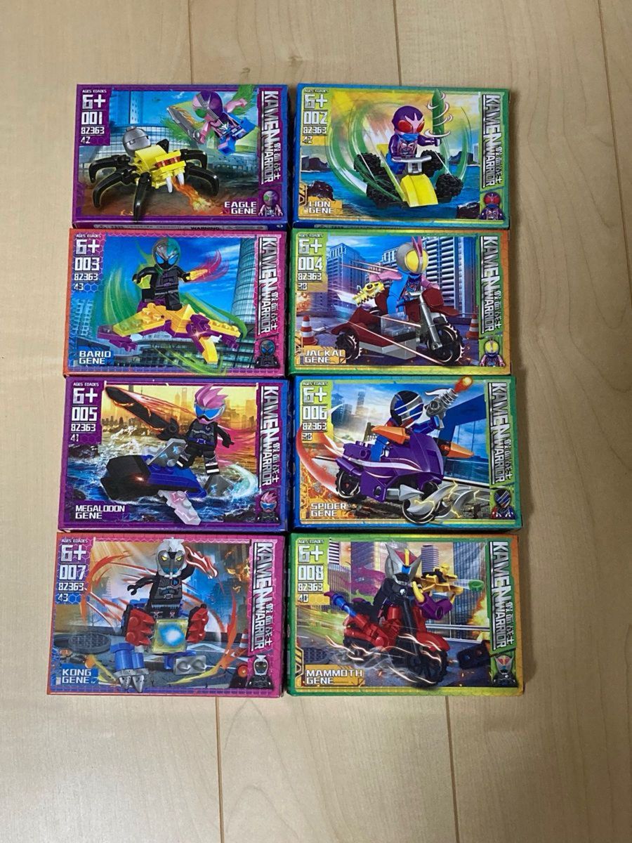 仮面ライダー　ミニフィグセット