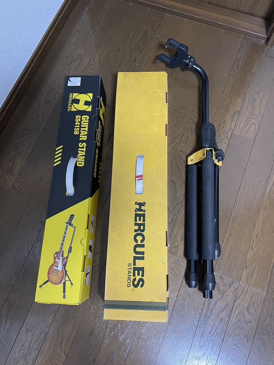 HERCULES GUITAR STAND　ハーキュレス　ギタースタンド　3本セット　2本は未使用品_画像1