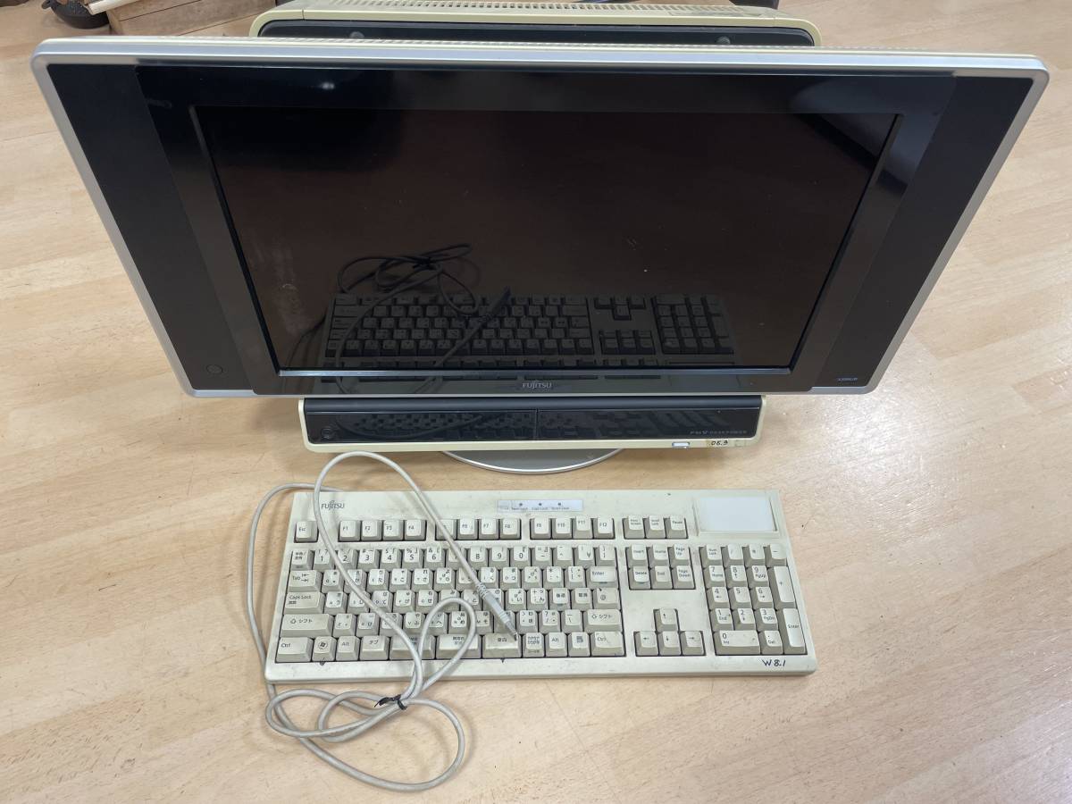 【5313】ジャンク品 デスクトップパソコン 富士通 FMV-DESKPOWER LX90L/D キーボード FMV-KB232 中古品 現状品 動作未確認_画像1