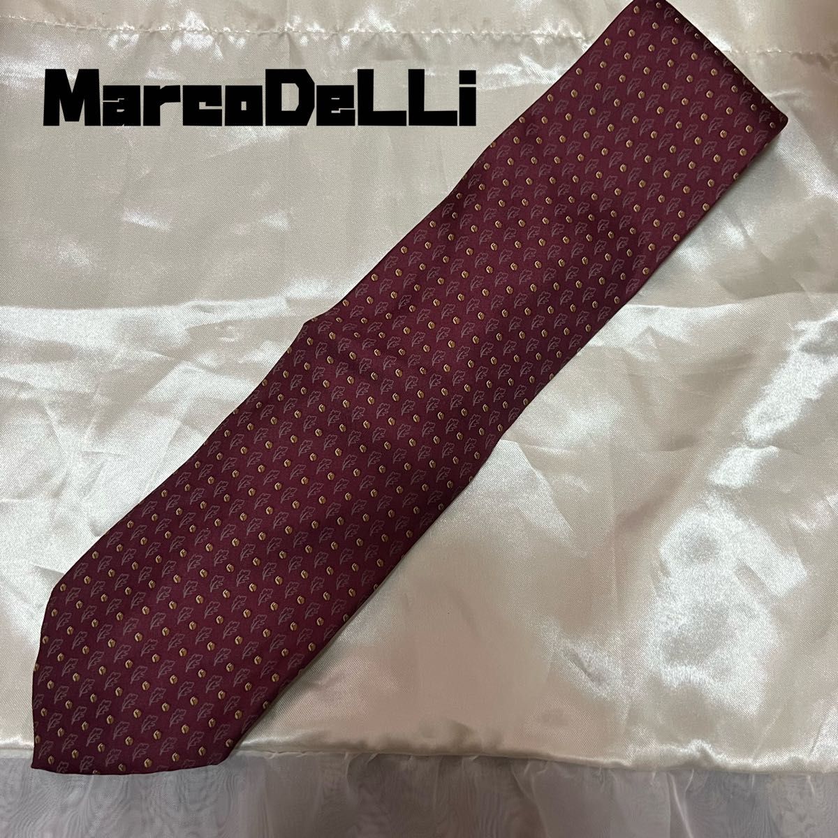 MarrcoDeLLi ネクタイ　赤