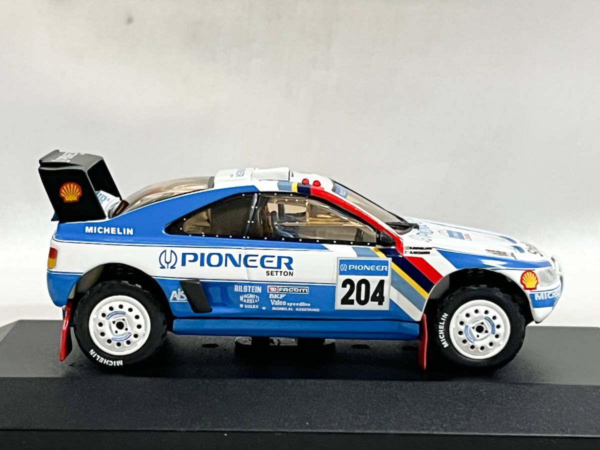 ixo 1/43 プジョー 405T16 #204 1989 ダカール・ラリー 優勝 ixo 1/43 プジョー 405T16 #204 1989 ダカール・ラリー 優勝