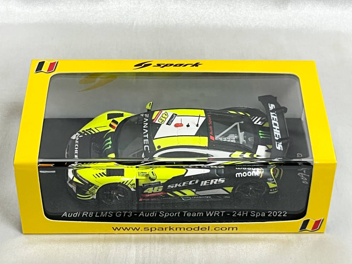 ケース未開封 スパーク 1/43 アウディ R8 LMS GT3 #46 アウディ ケース未開封 スパーク 1/43 アウディ R8 LMS GT3 #46 アウディ