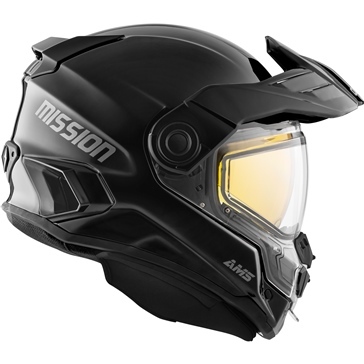 【日本未入荷】CKX MISSION AMS SOLID サンバイザー付 ヘルメット SOLID BLACK ブラック Sサイズ 新品未使用 カナダ 北米 USA