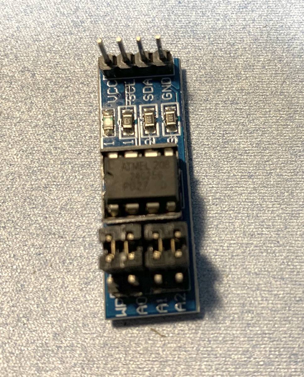 HiLetgo AT24C256 I2C インターフェース EEPROM 基板 ２個セット 送料込みの画像5