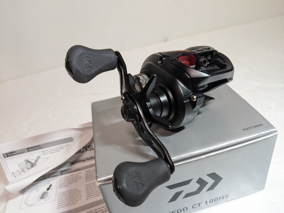 美品 ダイワ / フエゴ CT100HS ベイトリール ビッグベイト用 美品 ダイワ / フエゴ CT100HS ベイトリール ビッグベイト用