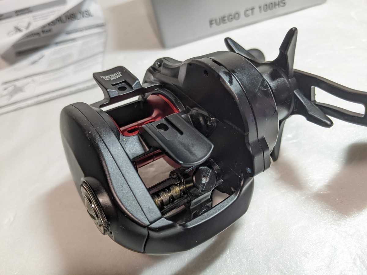 美品 ダイワ / フエゴ CT100HS ベイトリール ビッグベイト用 美品 ダイワ / フエゴ CT100HS ベイトリール ビッグベイト用