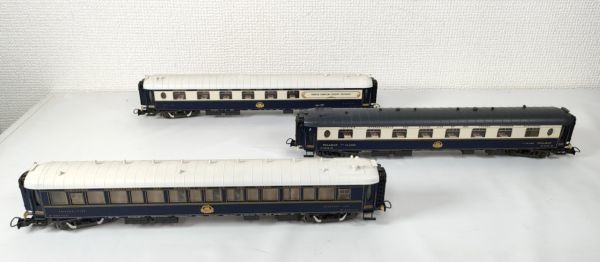 RIVAROSSI リバロッシ オリエント急行 3両セット 鉄道模型 SLEEPING CAR 3532A CLASS PULLMAN 4028E CARROZZA BAR 3674【中古】4830D_画像3