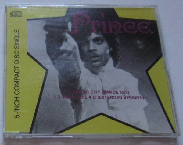 【送料無料】Prince Erotic City プリンス ミニCD Erotic City (Dance Mix) I Would Die 4 U (Extended Version)_画像1