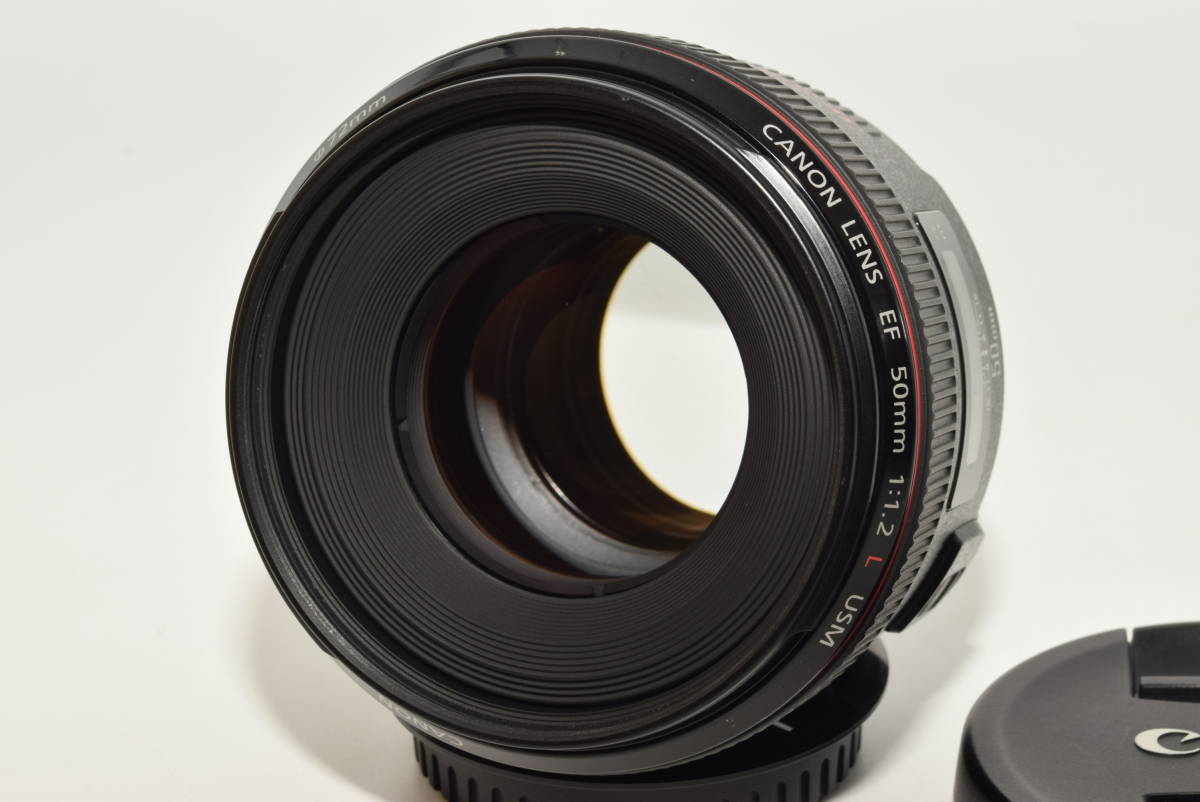 【極上品】 Canon 単焦点標準レンズ EF50mm F1.2L USM フルサイズ対応　#6463