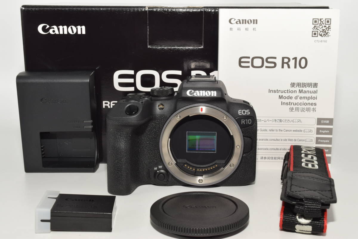 【特上品】 Canon キヤノン ミラーレスVlogカメラ EOS R10　＃6495