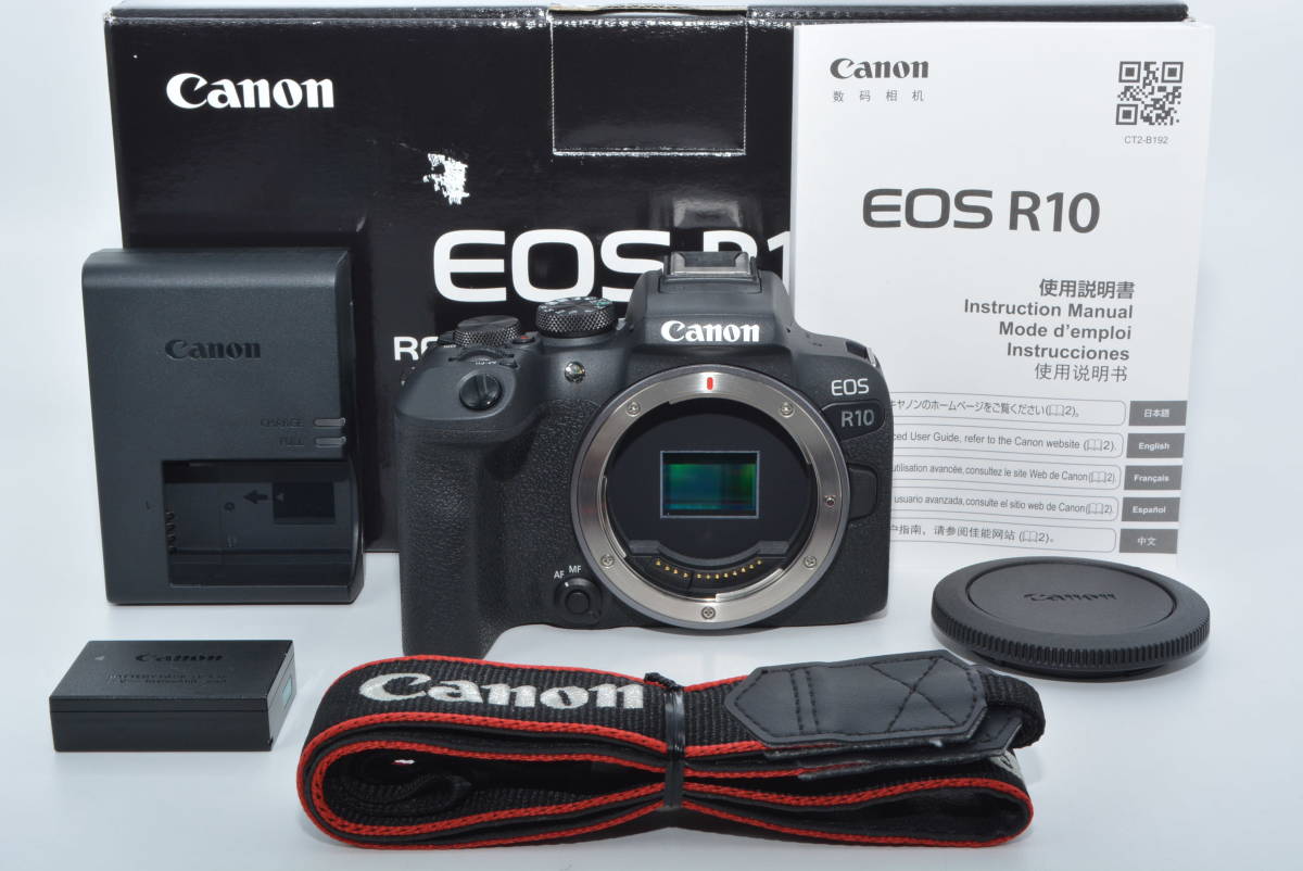 【極上品】 Canon キヤノン ミラーレスVlogカメラ EOS R10 ボディのみ　#6471_画像1