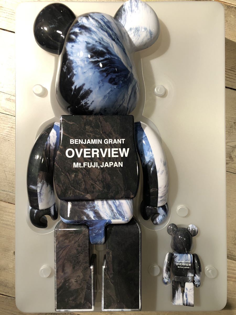 Benjamin Grant OVERVIEW FUJI ベアブリック/BE@RBRICK 100%&400%(メディコムトイ・フィギュア・ベンジャミン・グラント・富士山)_画像4