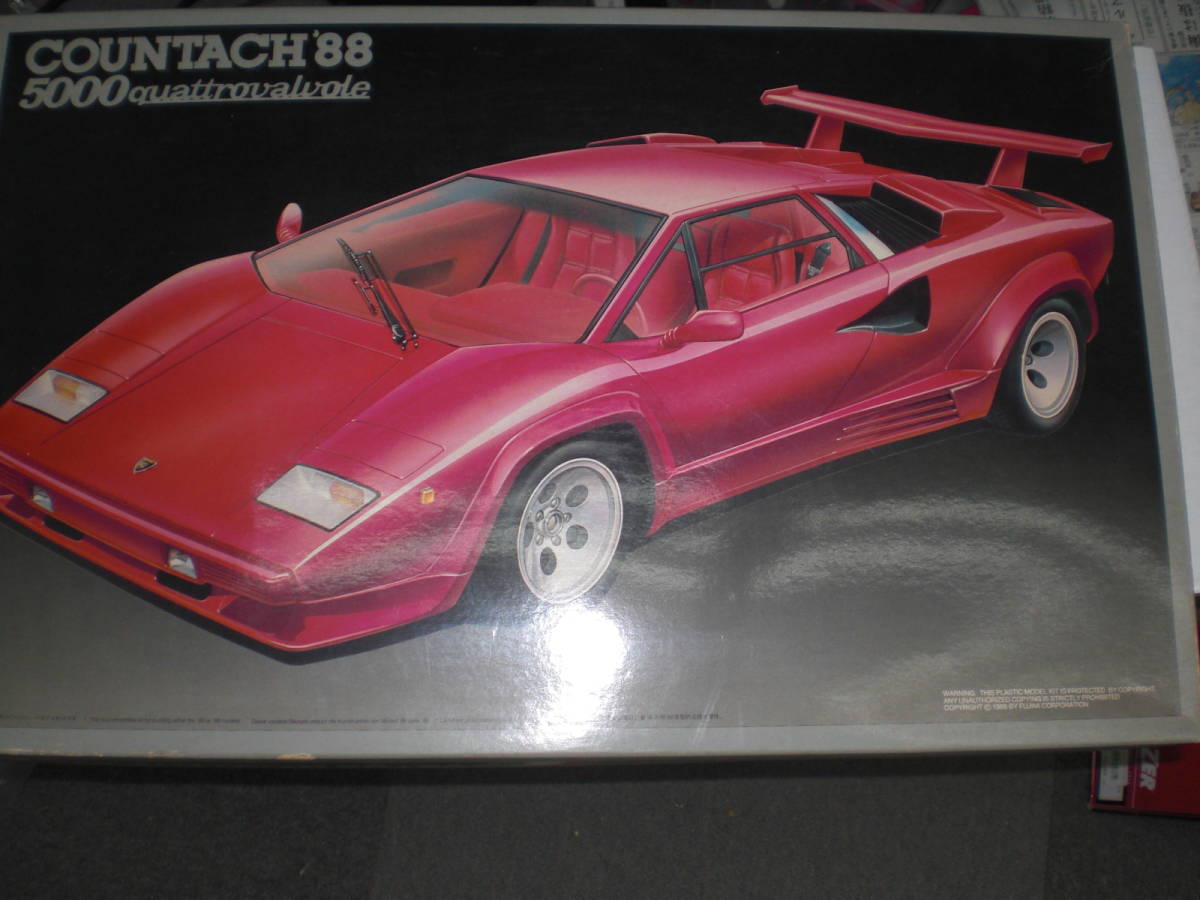 フジミ 1/16 カウンタック 5000 クワトロ バルボーレ ’88/’86 コンバーチブルキット_画像1