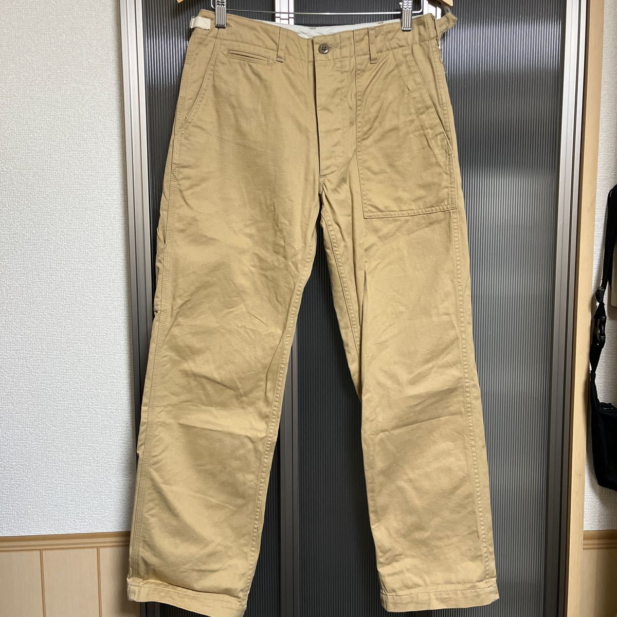 Engineered Garments BEAMS 別注 エンジニアードガーメンツ グラスフィールド パンツ ベイカー ファティーグ size 30_画像1