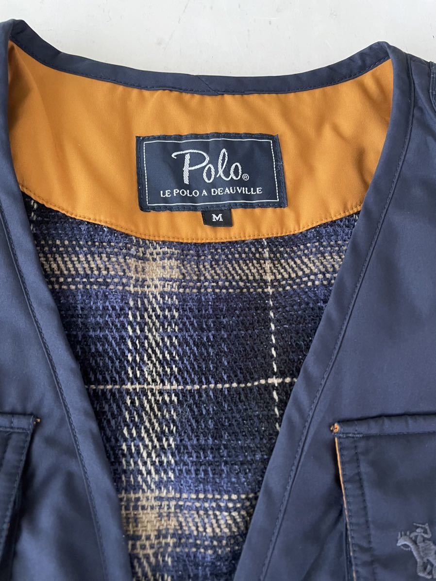POLO Le Polo a Deauville ポロ ベスト フィッシング ハンティング アウトドア キャンプ 釣り _画像3