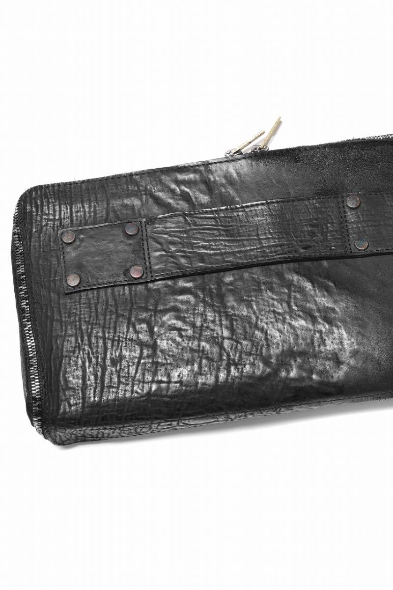 ierib onepiece clutch-bag/waxy JP culatta イエリブ 定価70400円 incarnation インカーネーション ISAMU KATAYAMA BACKLASH_画像3