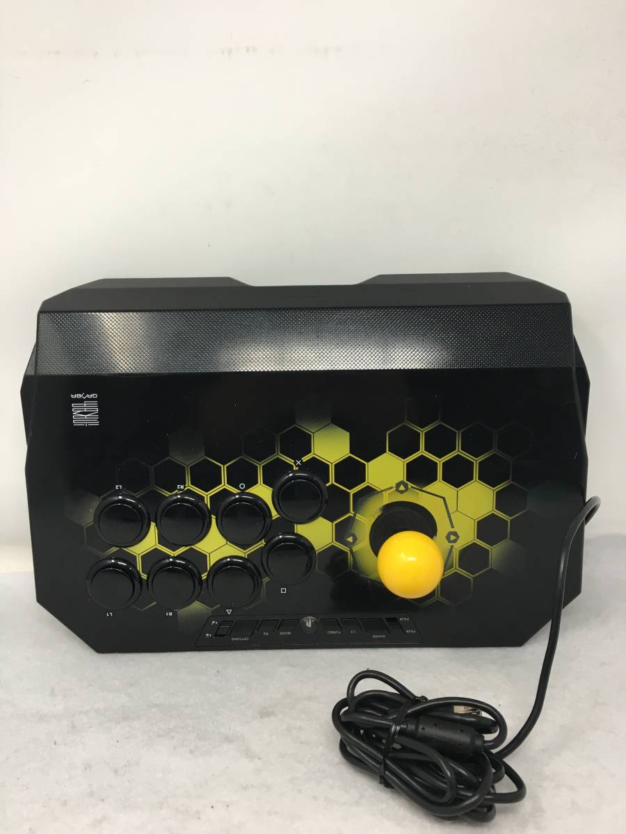 BY-972 稼働品 QANBA クァンバ DRONE ARCADE JOYSTICK ジョイスティック プレステ PS3.4 PlayStation3.4 アーケードジョイスティック_画像1