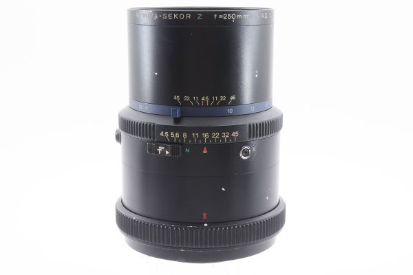 #2774 マミヤ Mamiya Sekor Z 250mm f4.5 W Lens for RZ67 [動作確認済]の画像8