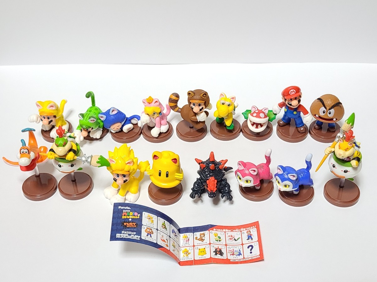 美品 スーパーマリオ3Dworld+F チョコエッグ フィギュア 美品 スーパーマリオ3Dworld+F チョコエッグ フィギュア