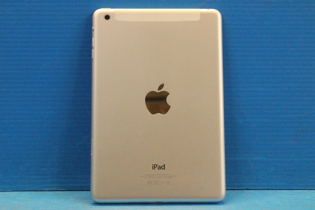 ■Apple■ iPad mini Wi-Fi+Cellular 16GB シルバー au/KDDI [MD543J/A]_画像2