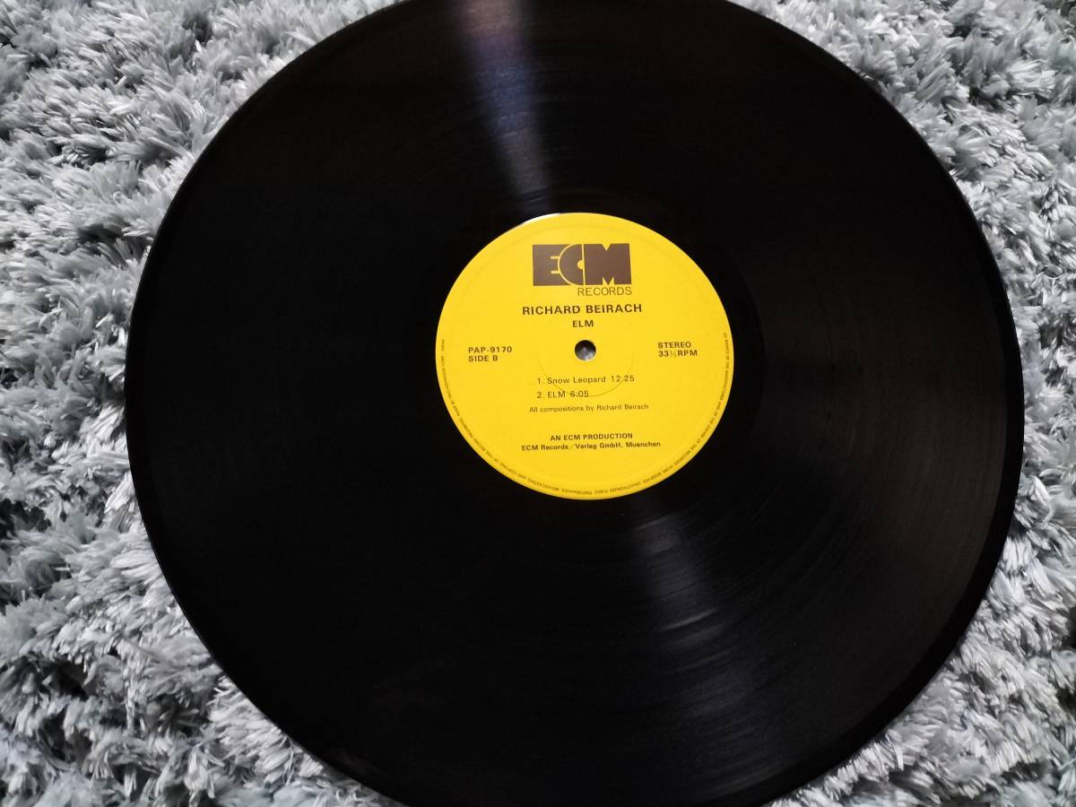 「ELM / RICHARD BEIRACH」PAP-9170 エルム / リッチー・バイラーク 12in LPレコード盤 JAZZ ブルーノート 売切り！_画像6