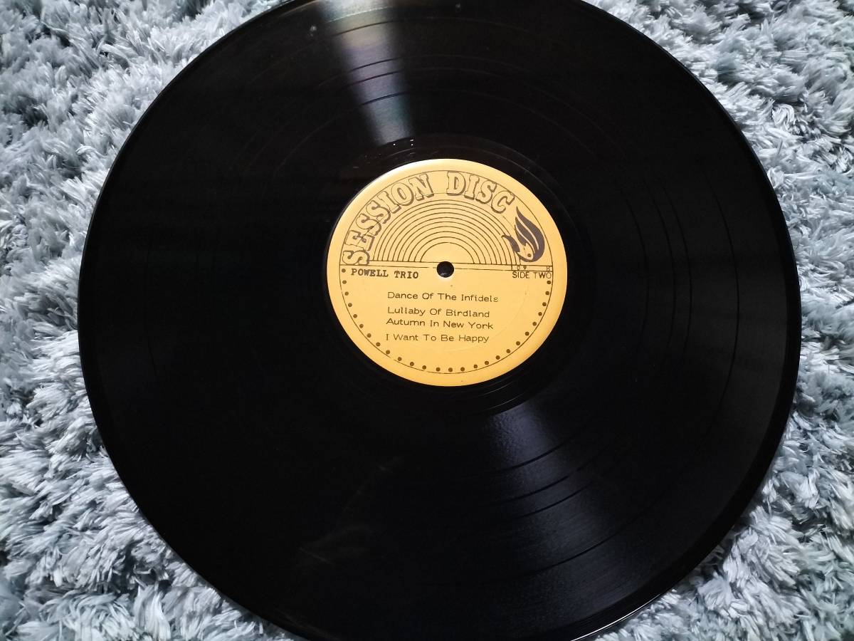 「BUD POWELL / Hooray For Bud Powell」 バド・パウエル 12in LP盤 JAZZ ジャズ ブルーノート ジャケット裏落書き有り 売切り！_画像6