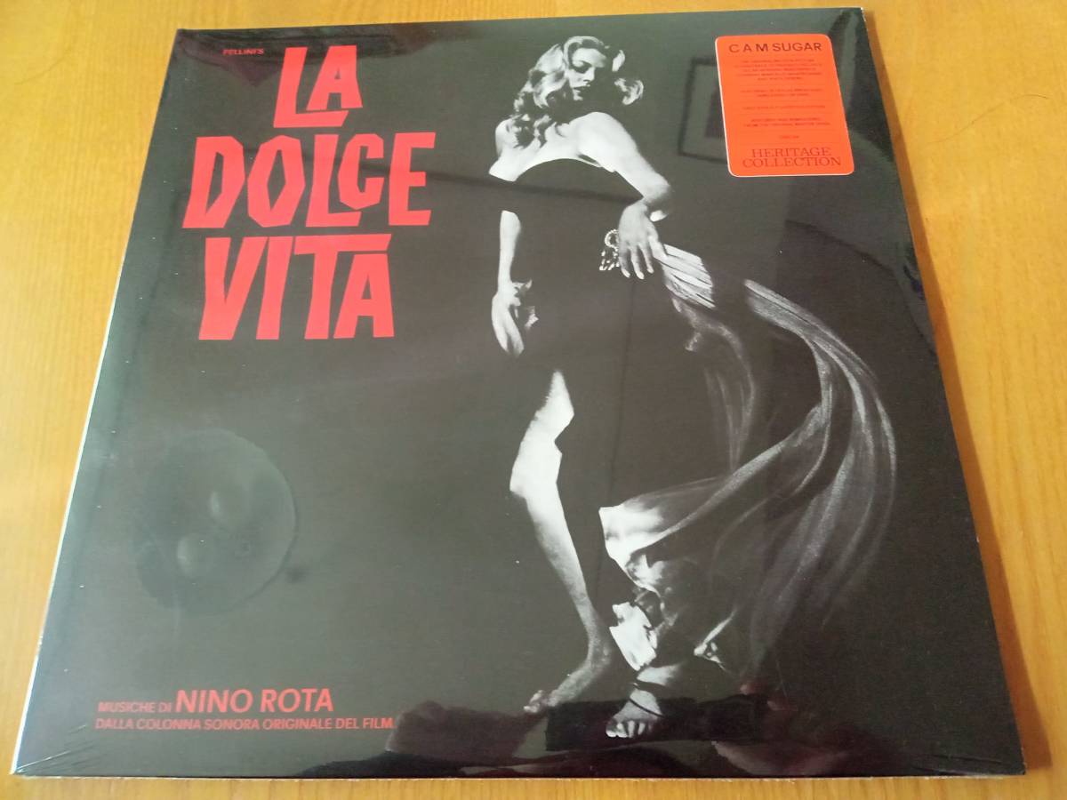 【2枚組アナログLP】フェデリコ・フェリーニ「甘い生活 La Dolce Vita オリジナルサウンドトラック」の画像1