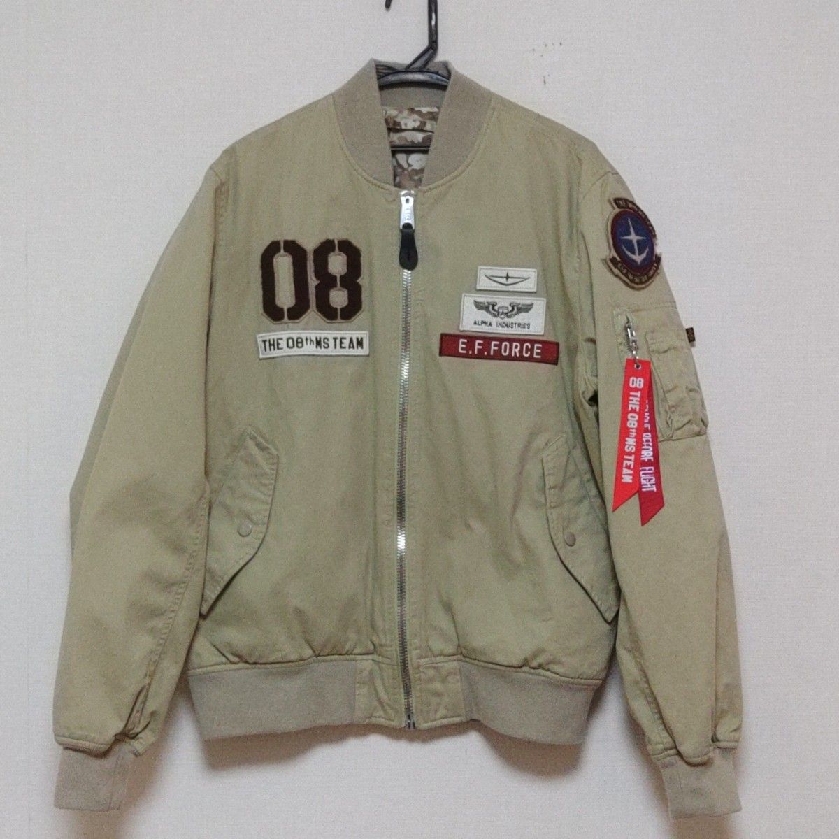 STRICT-G×ALPHA LIGHT MA-1 限定 コラボ COTTON『機動戦士 STRICT-G×ALPHA LIGHT MA-1 限定 コラボ COTTON『機動戦士