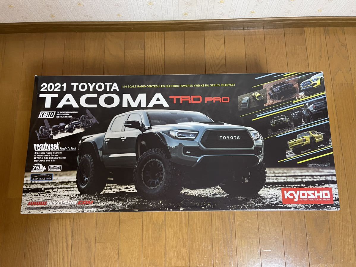 京商 (KYOSHO) 1/10 EP 4WD KB10L 2021 トヨタ タコマ TRDプロ ルナロック 34703T1