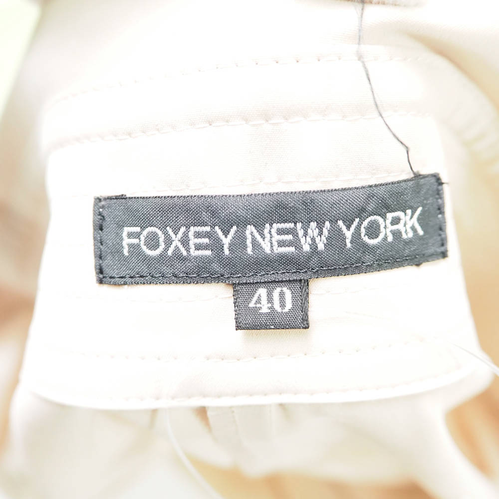 未使用 FOXEY NEW YORK フォクシー 20795 ジャケット 40 ポリエステル他 レディース AO1510A15_画像3