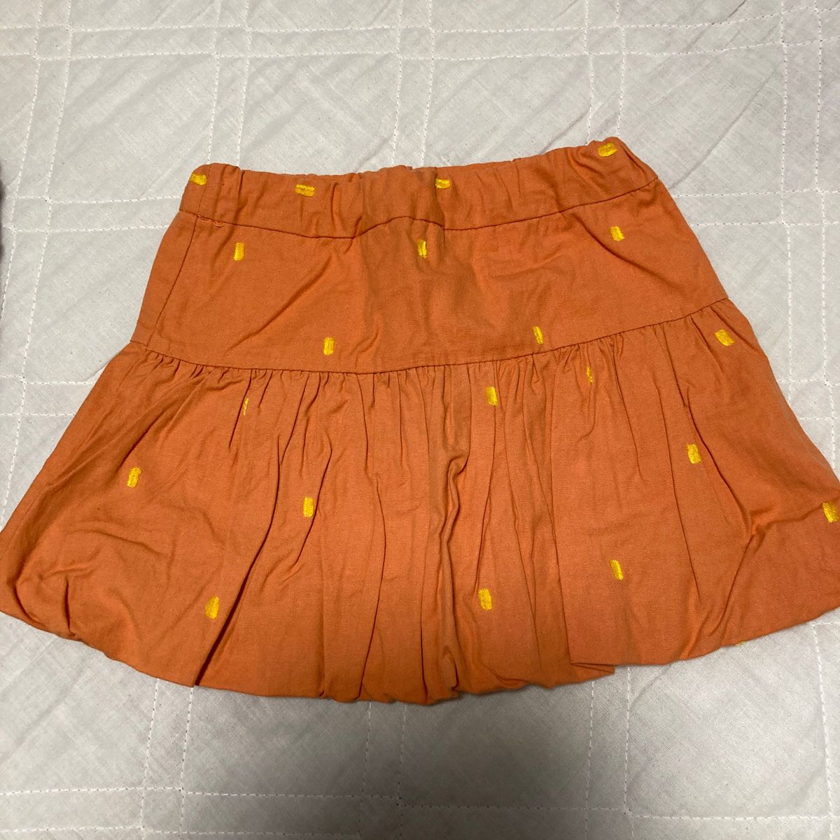 子供服　夏服女の子　スカート２点　中古品　サイズ110