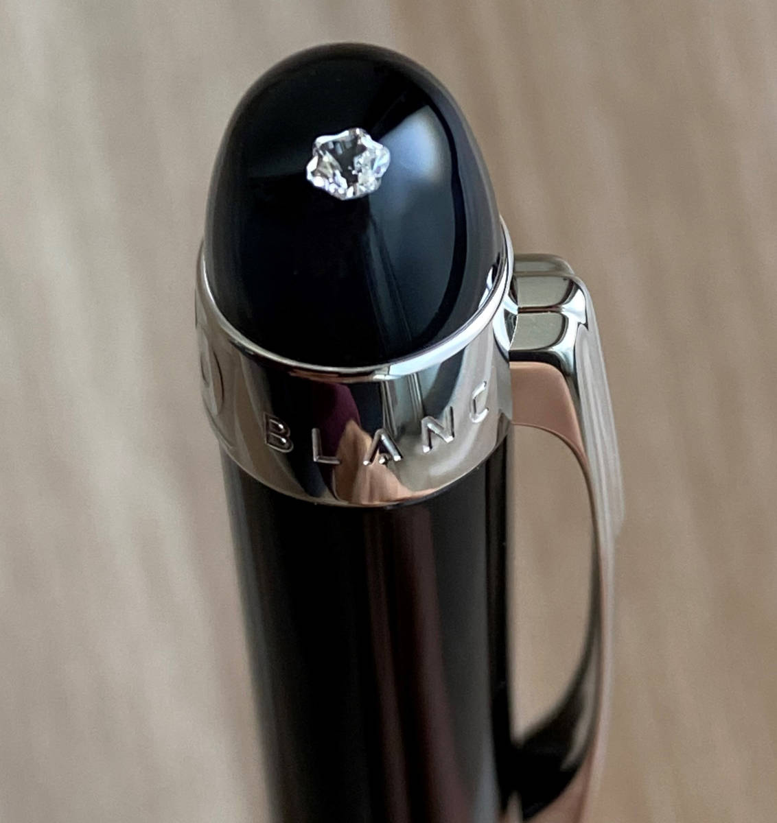超美品 激レア　モンブラン ダイヤモンド 100周年 記念特別商品 スターウォーカー 38302 ドイツ製 ボールペン 新品純正リフィル付_画像1