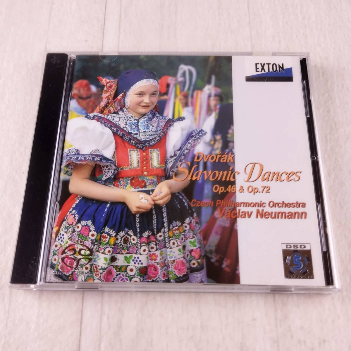 1MC6 CD ヴァーツラフ・ノイマン チェコ・フィルハーモニー管弦楽団 ドボルザーク スラブ舞曲全曲 SACDの画像1