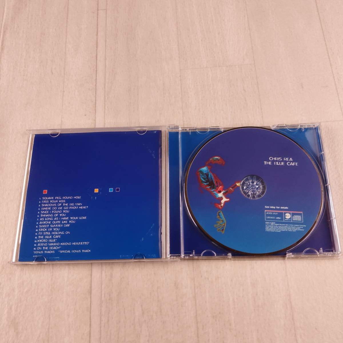 1MC7 CD Chris * редкость голубой * Cafe 