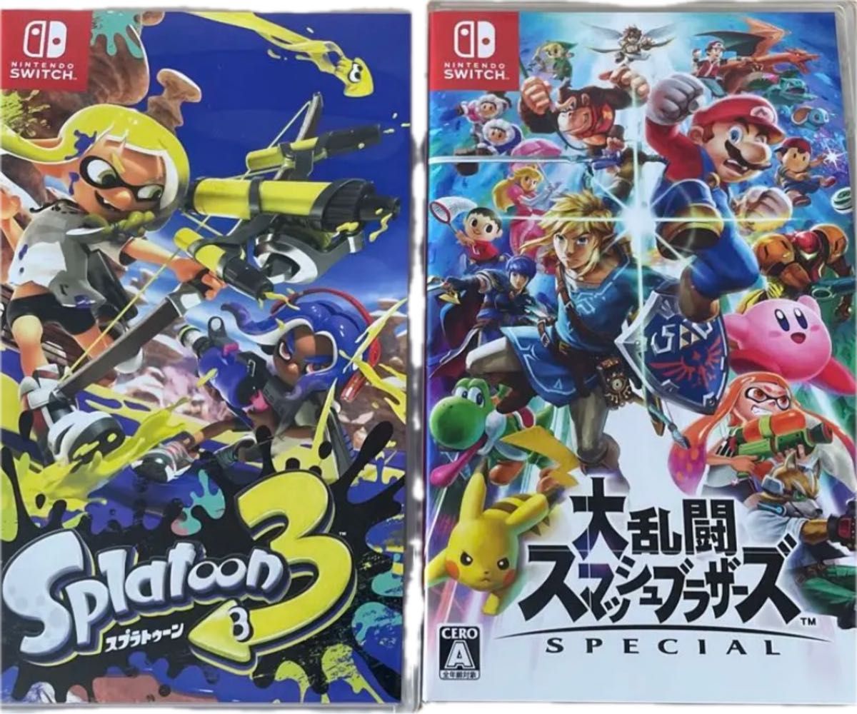 スマブラ スプラトゥーン3 Switch ソフト スプラ3 スマッシュブラザーズ-