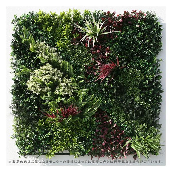 モアリーフ オリエンタルA 50cm×50cm4枚セット フェイクグリーン 観葉 植物 造花 壁面緑化 屋内 屋外 玄関 moreleaf orientalA 送料無料_画像2