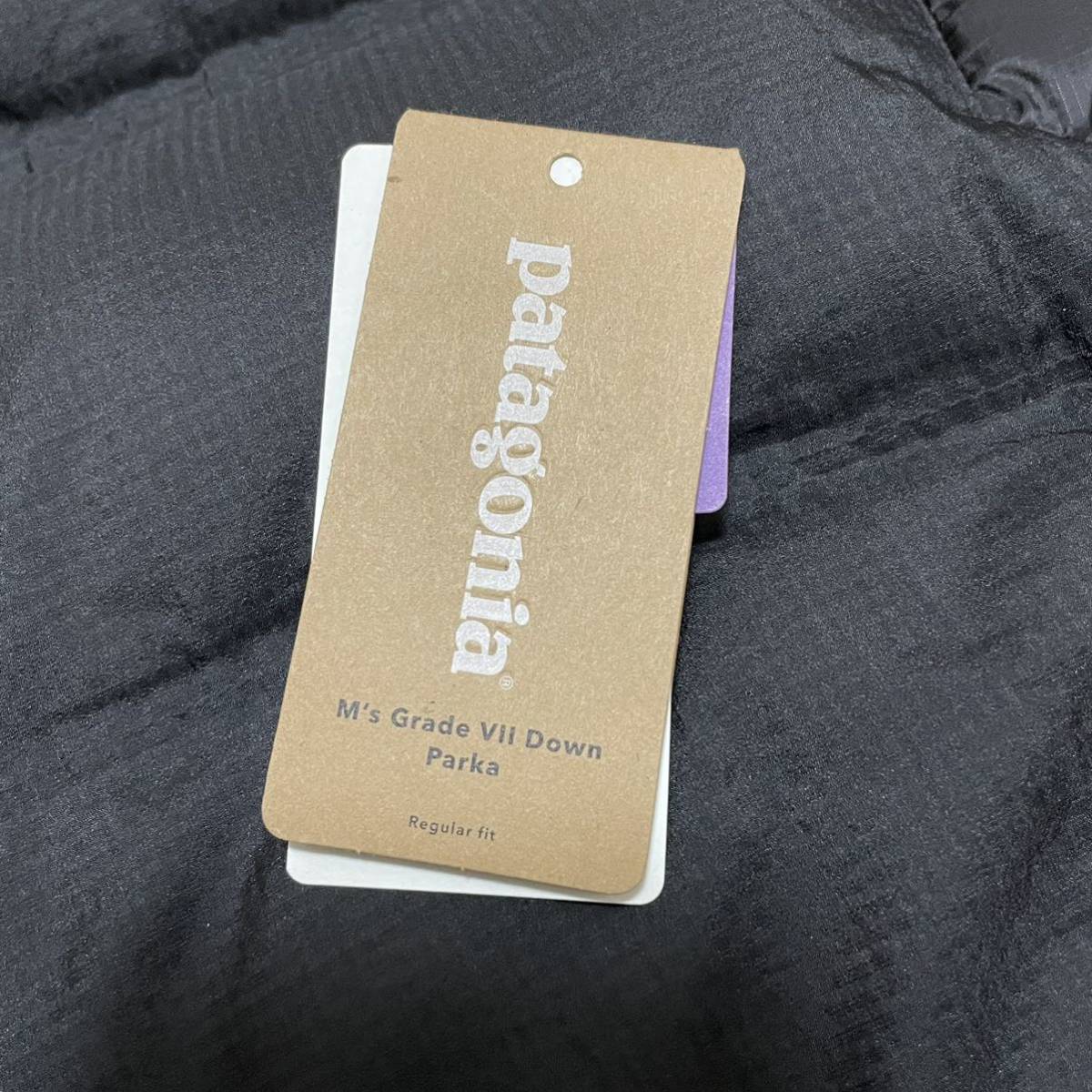 18FA 美品 patagonia Grade Vii Down Parka M パタゴニア グレード セブン ダウン パーカー Black ブラック 黒 ジャケット 7 フィッツロイ_画像8